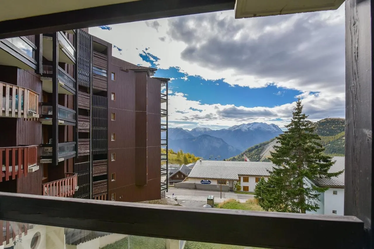 Studio With Panoramic View In Huez - Welkeys Apartment